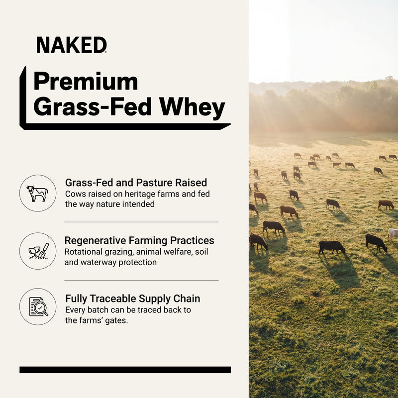 Strawberry Whey Protein Powder - Strawberry – Naked Nutrition ...